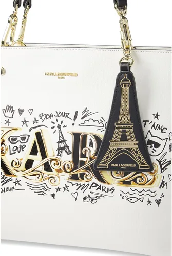 Miniatura 4 de Karl Lagerfeld Paris Adele Top Zip Tote, Bolso con cremallera superior Adele