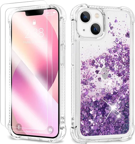 Miniatura 52 de Funda con purpurina para Samsung Z Flip 3, a prueba de golpes, funda de TPU transparente con purpurina líquida para Samsung Z Flip 3 para mujer