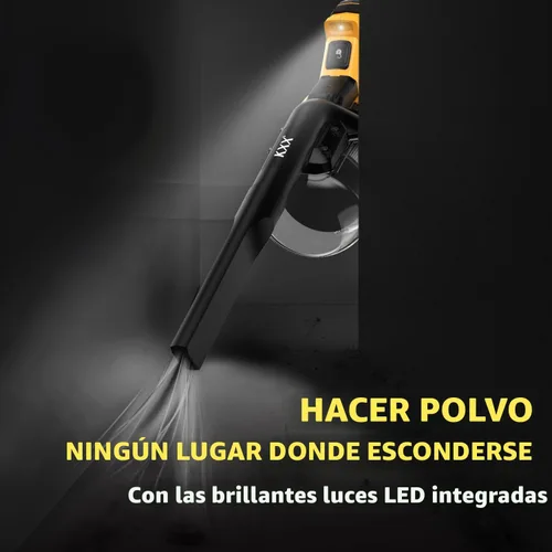 Miniatura 6 de Aspiradora inalámbrica para batería Dewalt de 20 V, aspiradora eléctrica de mano 5 en 1 con potente motor de 500 W, aspiradora de mano portátil