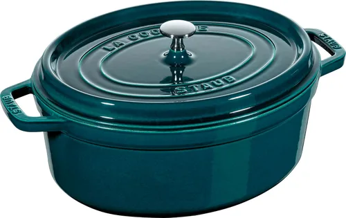 Miniatura 24 de STAUB Cocotte oval 33cm al basilico Albahaca