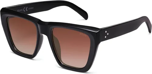 Miniatura 30 de SOJOS Fashion Oversized Square Cat Eye Polarized Sunglasses for Women Trendy Cateye Style Womens Sunglasses SJ2179