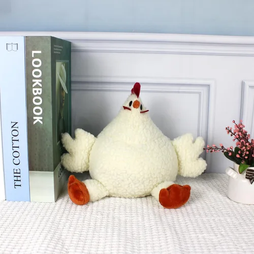 Miniatura 8 de Lindo Tope Decorativo para Puerta para Hogar y Oficina, Topes de Puerta de Piso, Protectores de Pared Pesados de Tela con Peso de Animal, Pollo
