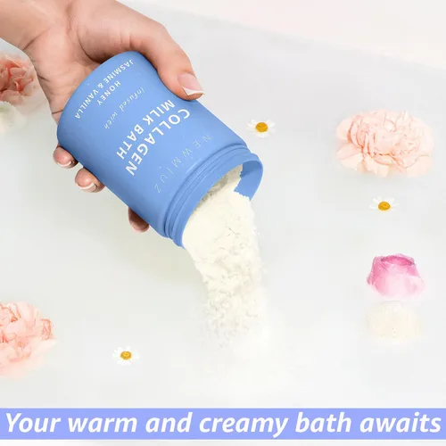 Miniatura 7 de Crema de coco y colágeno en polvo para hidratar y suavizar la piel – Vanilla Jasmine Luxury Spa Bubble Bath Salt Mother Birthday Christmas