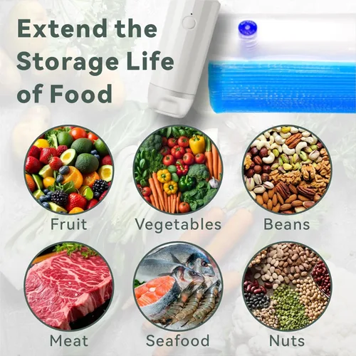 Miniatura 5 de Sous Vide - Bolsas reutilizables de 30 unidades, bolsas reutilizables de sellado al vacío (S+M+L) compatibles con alimentos para cocinas Anova
