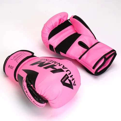 Miniatura 6 de Guantes de entrenamiento de boxeo Guantes para saco de boxeo para mujeres y adultos, Guantes profesionales a prueba de golpes para entrenamiento