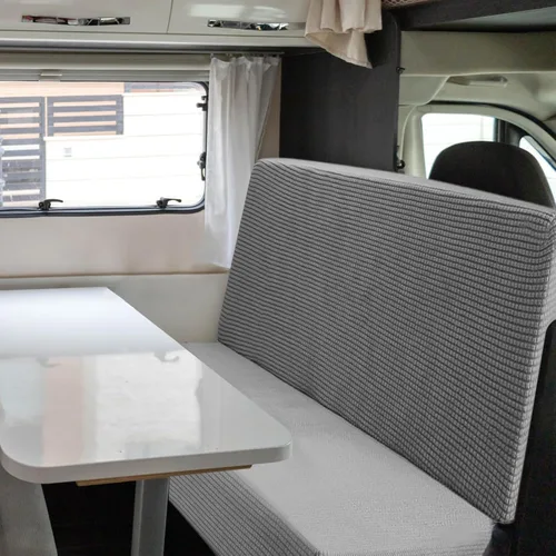 Miniatura 7 de Fundas de sofá de autocaravana, fundas para muebles de caravana, funda de sofá para caravana, funda de muebles de caravana, color gris