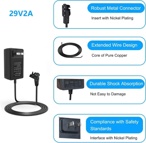 Miniatura 4 de HUZUM Fuente de alimentación reclinable de 29 V compatible con Changzhou Kaidi Electrical KDDY001 KDDY008 KDDY008H KDDY001B KD KDDY001A KDDY 001 A B