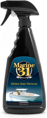 Marine 31 Removedor de manchas y limpiador de moho | Limpiador multisuperficie para barcos, marina, baño y patio | Elimina el moho y las manchas |