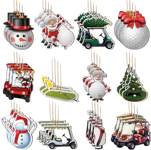 Miniatura 9 de Paquete de 36 adornos de Navidad para taza de comida de ramen de madera, regalo de ramen, rollo de sushi, decoración tradicional japonesa