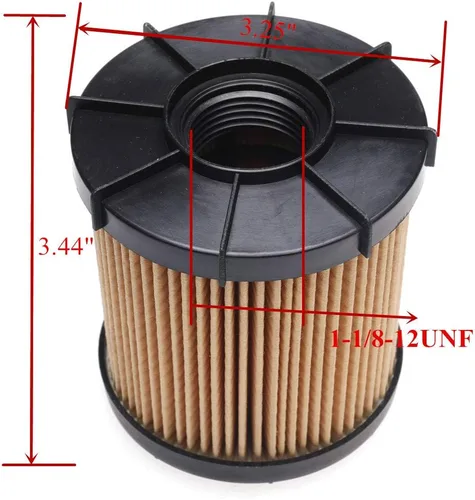 Miniatura 2 de iFJF S3213 Elemento filtrante de separación de agua de combustible 35-60494-1 para fueraborda OE 35-60494-1 S3214 802893Q01 35-809097, 10