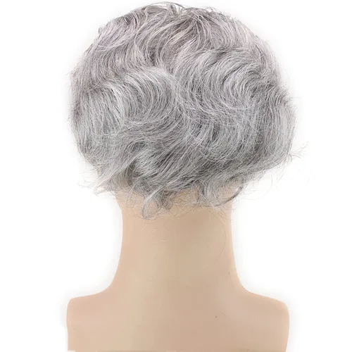 Miniatura 5 de Voloria Red de monofilamento de tupé para hombre con PU alrededor de la base, cabello humano virgen europeo con encaje frontal, sistema de reemplazo