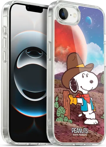 Miniatura 40 de Head Case Designs Funda de gel con licencia oficial de Peanuts Nebula Cactus Needles Snoopy Space Cowboy [protección de grado militar] compatible