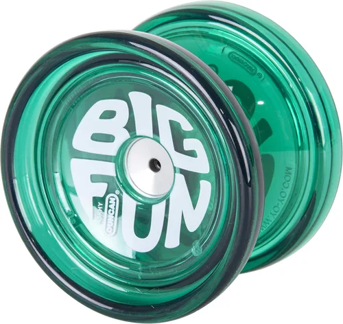 Miniatura 2 de Duncan Toys Big Fun - Yoyó color aguamarina, sin respuesta, yoyó de nivel profesional, rodamiento cóncavo