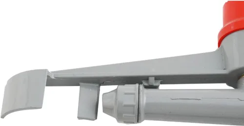 Miniatura 8 de Pistola de riego ajustable de 360 grados, 2 unidades, pistola de riego industrial a gran escala, rociador de impacto para granjas, huertos, jardines