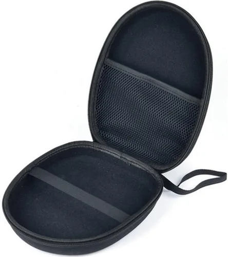 Miniatura 4 de Bolsa de almacenamiento de auriculares negro Auriculares universales Caja de transporte duro Caja de auriculares