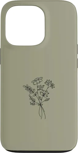 Miniatura 10 de Funda para iPhone 12 mini Wildlfower Floral Flower Khaki