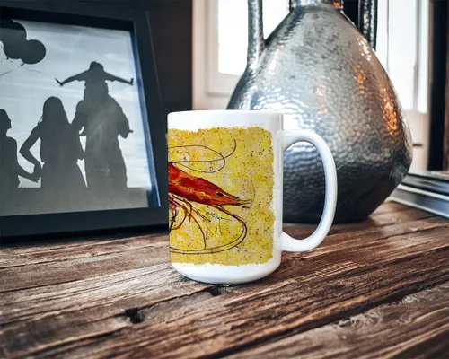 Miniatura 5 de Caroline's Treasures 8126CM15 - Taza de café de cerámica apta para lavavajillas, apta para microondas, 15 onzas, multicolor