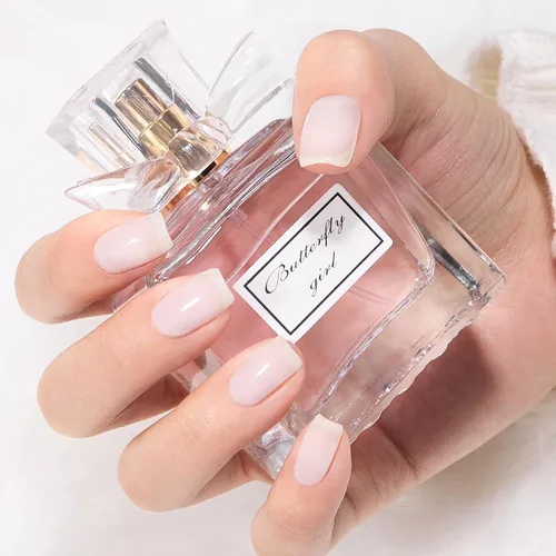 Miniatura 3 de COSMOO Esmalte de uñas Jelly White, 0.4 fl oz, esmalte de uñas transparente blanco transparente de secado rápido para esmalte de uñas, 0.41 onzas