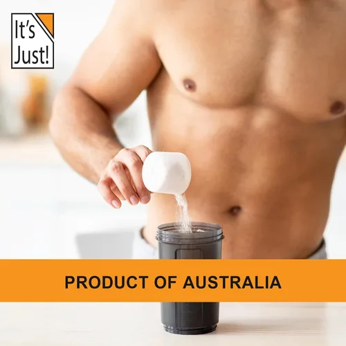 Miniatura 6 de It's Just! - Concentrado 100% de proteína de suero, criado en pasto alimentado con pasto, fabricado en Australia, libre de hormonas RBST/rBGH