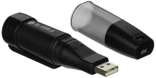 Miniatura 2 de Lascar Electronics Registrador de datos de voltaje USB EL-USB-3, proceso, más de 32,000 lecturas, 1 año de duración de la batería