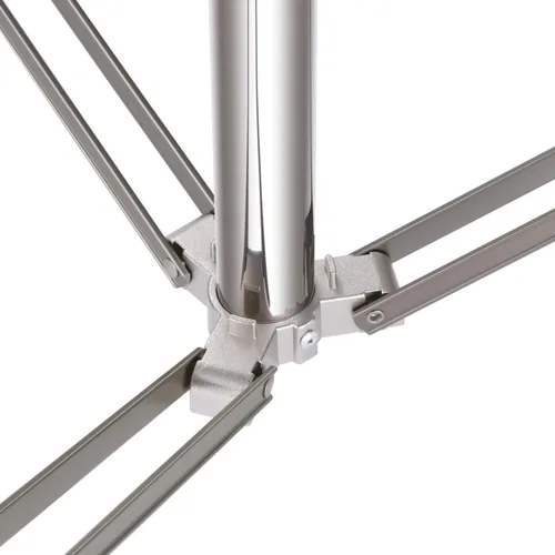 Miniatura 7 de NEEWER Soporte de luz de acero inoxidable de 102 pulgadas/2.6m, soporte de trípode de fotografía resistente acolchado con resorte con adaptador
