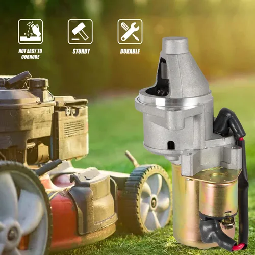 Miniatura 4 de Motor de arranque compatible con Honda GX340 GX390 GX420 11HP 13HP 16HP Afron, Allmand, Ditch Witch, con solenoide. Reemplaza 1280002750
