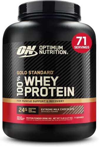 Miniatura 42 de Optimum Nutrition Gold Standard - Proteína en polvo de 100% suero de leche, sabor rollo de canela, 2 libras (paquete de 1) (el embalaje puede variar)