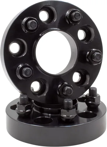 Miniatura 15 de Wheel Accessories Parts 2 espaciadores de rueda centrados en buje 5 en 4.724 in 0.197x4.724 in 0.787 in grueso 2.857 in Hub M14x1.5 14x1.5 rosca