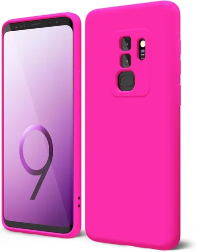 Miniatura 488 de oakxco Funda para teléfono Samsung Galaxy S21 Ultra con agarre de silicona líquida, bonita funda delgada y delgada de goma suave de TPU lisa