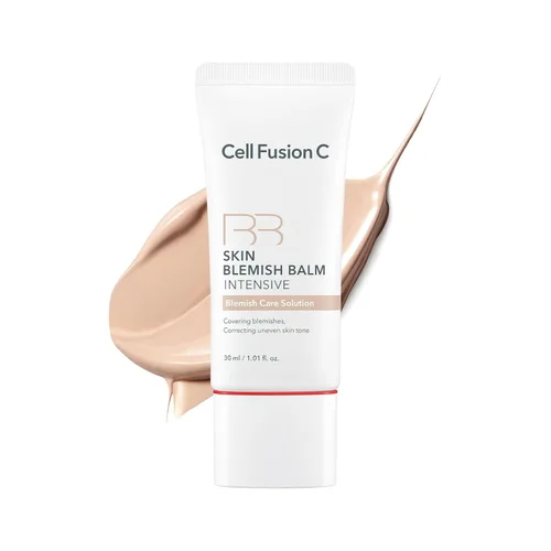 Cell Fusion C Skin Blemish Balm No.23 Signature Beige - Crema BB ligera/media, ligera con ceramida, hidratante tintado para pieles sensibles, sin