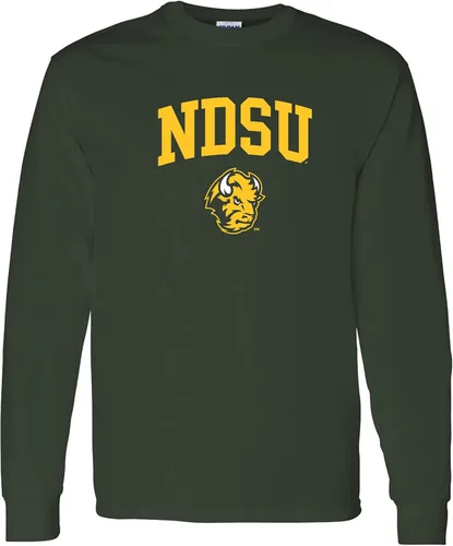 Miniatura 111 de NCAA oficial de College – University Team Color Arco Logo Manga Larga