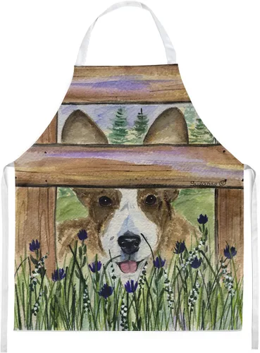 Miniatura 196 de Caroline's Treasures Delantal unisex Suzanne Staines Dogs Pastor australiano 8283
