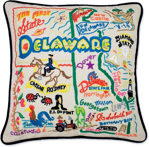 Miniatura 36 de Catstudio Almohada decorativa bordada a mano de Texas