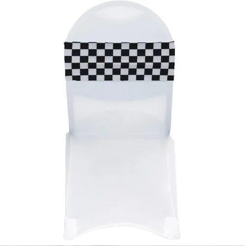 Miniatura 47 de YOUR CHAIR COVERS - Bandas elásticas de elastano para sillas, color negro (paquete de 10), bandas elásticas universales para banquetes, fiestas