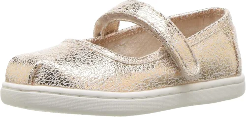 TOMS 10011521 - Zapatos planos tipo Mary Jane, color brillante resplandeciente