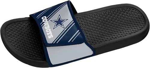 Miniatura 35 de FOCO mens NFL Team Logo Legacy Sport Slide Sandals