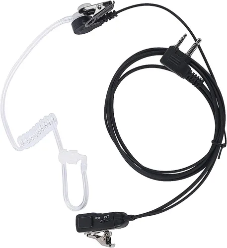 Walkie Talkie VOX - Auricular de seguridad transparente, accesorios de radio para Midland lxt600vp4 avp1 avph3 avph5 gxt1050vp4 lxt630vp3 gxt1000vp4