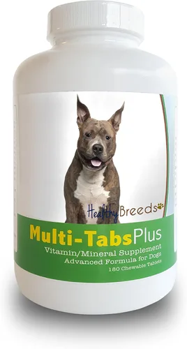 Healthy Breeds American Staffordshire Terrier Multi-Tabs Plus tabletas masticables 180 unidades