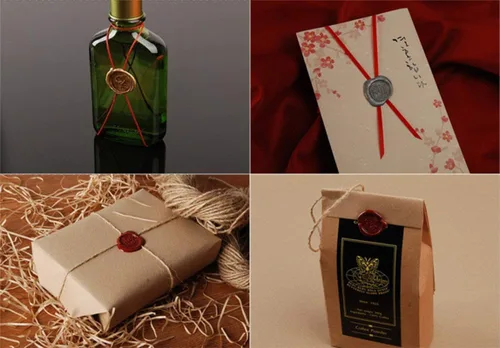 Miniatura 2 de Kit de sello de cera con monograma de corazón "Made with Love", tarjetas de regalo, invitaciones de boda, sobres, letras, sello de cera Sello