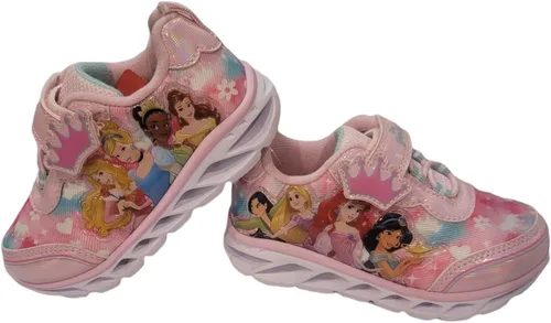 Miniatura 8 de Disney Princesses - Tenis deportivos iluminados, color rosa (bebé), talla 10