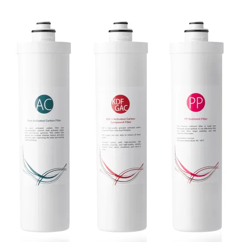 Miniatura 18 de iSpring CUA4-BLK - Sistema de filtro de agua para debajo del fregadero, filtro de agua de ultrafiltración de 4 etapas sin tanque de alta capacidad