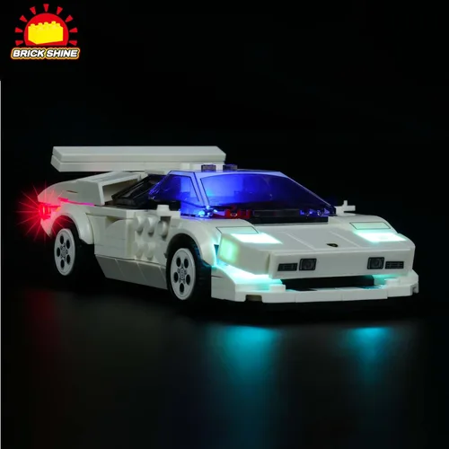 Miniatura 2 de Kit de luces GC para Lego® Speed Champions Lamborghini Countach 76908 (Lego Set no incluido) (Classic)