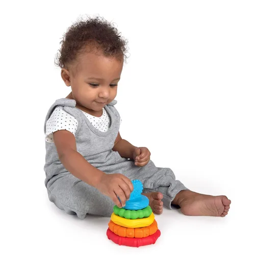 Miniatura 9 de Baby Einstein Cals Connectors - Juguete sensorial con eslabones texturizados, a partir de 0 meses en adelante