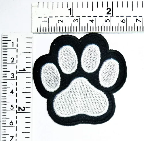 Miniatura 2 de Parche para patas de perro y gato, con logotipo de dibujos animados, polo, camisa, sombrero, mochilas, parche para cachorros, pug, beagle, husky