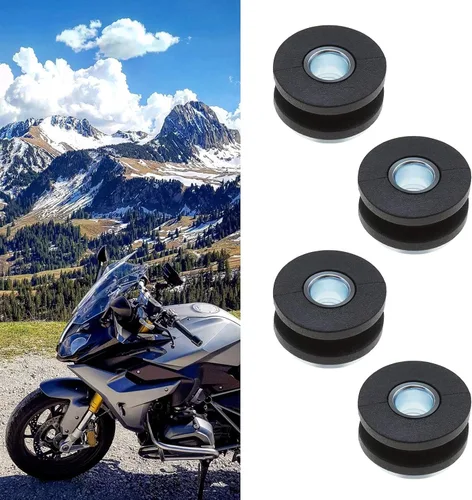 Miniatura 2 de SING F LTD Juego de 20 arandelas de goma M6 para motocicleta, piezas de carenado, arandela amortiguadora, cojín de alivio de presión, universal