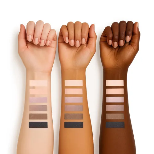 Miniatura 2 de SUSIKEKI 6 Colores Mini Paleta de Sombras de Ojos Maquillaje Neutro Nude Ahumado Sombra de Ojos Taupe y Marrón Mate Paleta de Maquillaje con Espejo