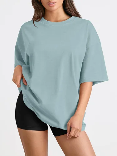Miniatura 170 de Trendy Queen - Camisetas de entrenamiento de moda para mujer, camisetas atléticas de manga corta para verano y primavera, disponibles en tallas