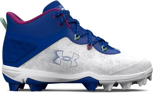 Miniatura 5 de Under Armour Harper 8 Mid TPU Jr - Tenis de béisbol unisex para niños