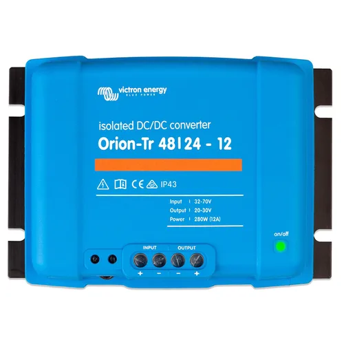 Miniatura 17 de Victron Energy Orion-Tr Convertidor de CC a CC - 12/12-Voltios 18 Amperios 220-Vatios - Protección IP43 - para Sistemas de Batería Dual - Aislado