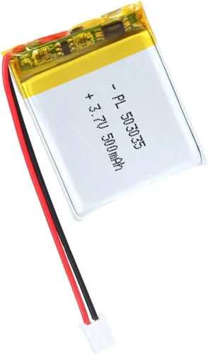 Miniatura 75 de 652030 Batería Lipo de 3.7V 350mAh 652030 Cargable Paquete de Batería de Polímero de Litio con Conector JST PH2.0mm para Dispositivo Electrónico
